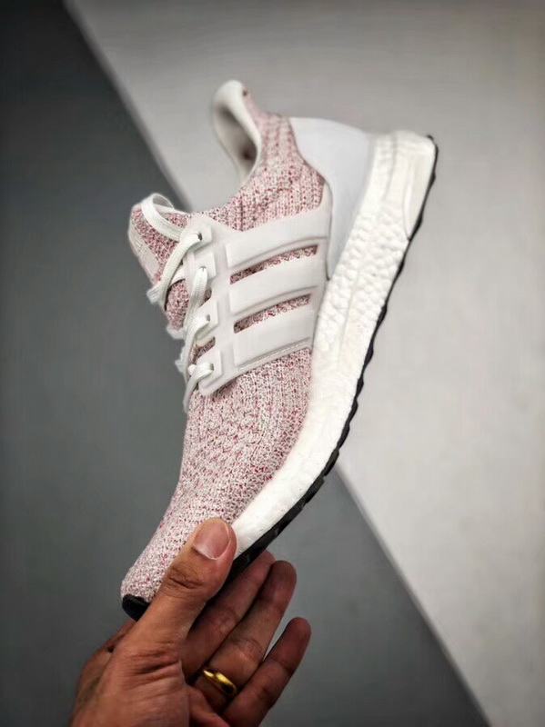 Adidas Ultra Boost 4.0 White-Scarlet(98% Authentic quality)